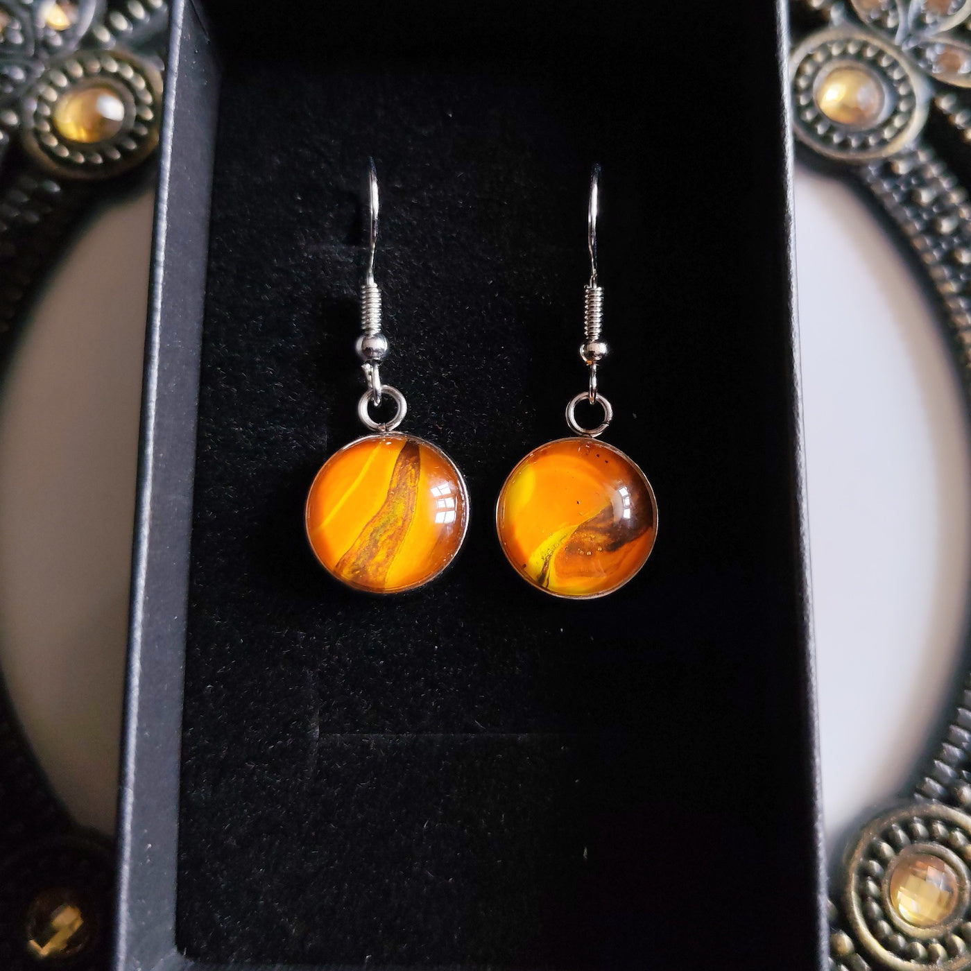 Acrylic Art Earrings