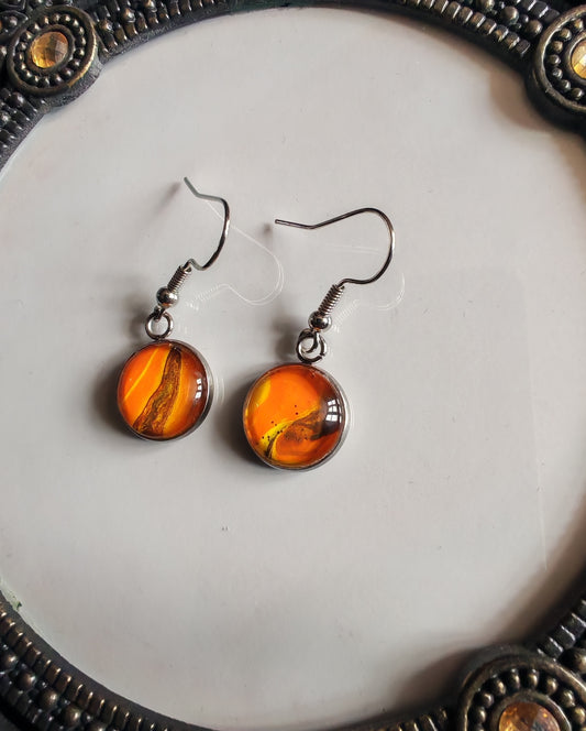 Acrylic Art Earrings