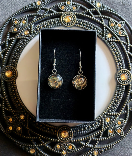 Acrylic Art Earrings