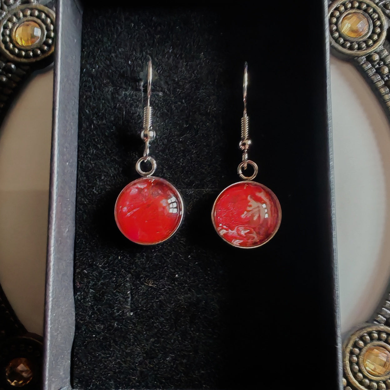 Acrylic Art Earrings