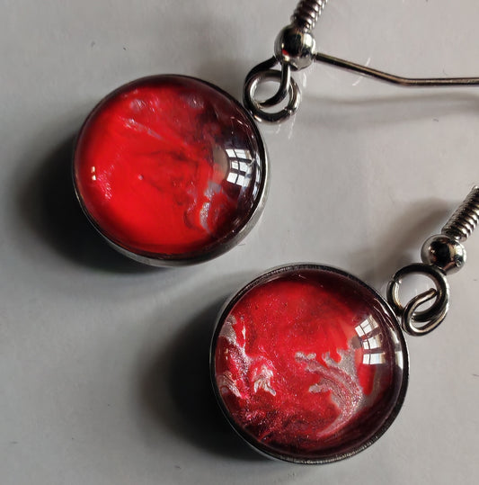 Acrylic Art Earrings