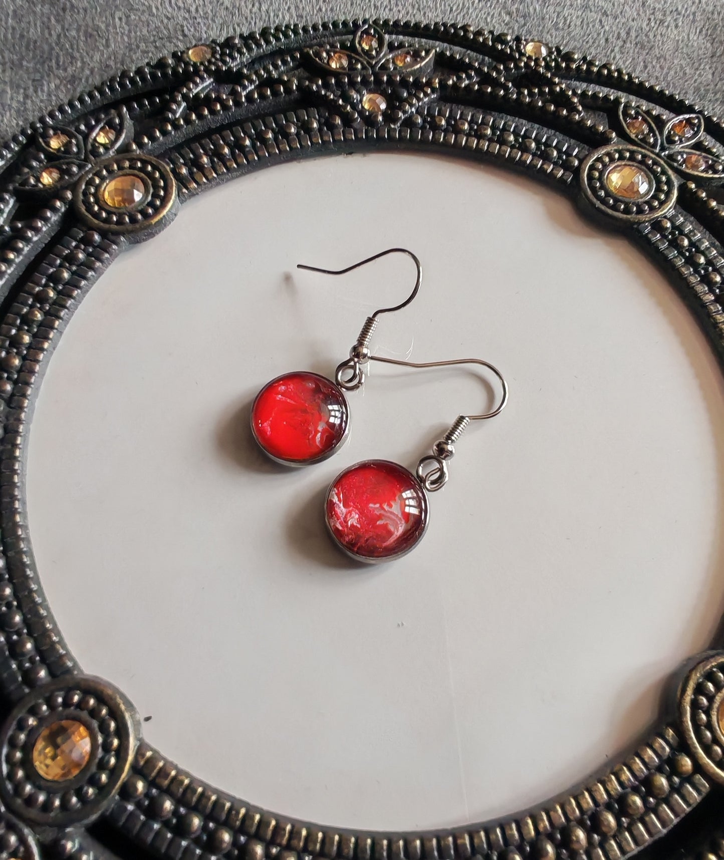 Acrylic Art Earrings
