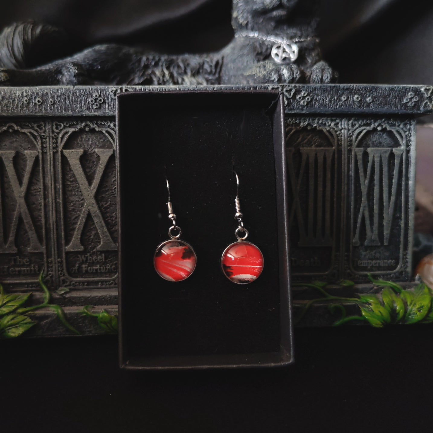 Acrylic Art Earrings