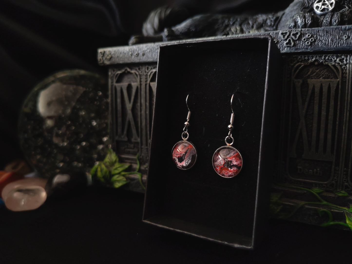 Acrylic Art Earrings