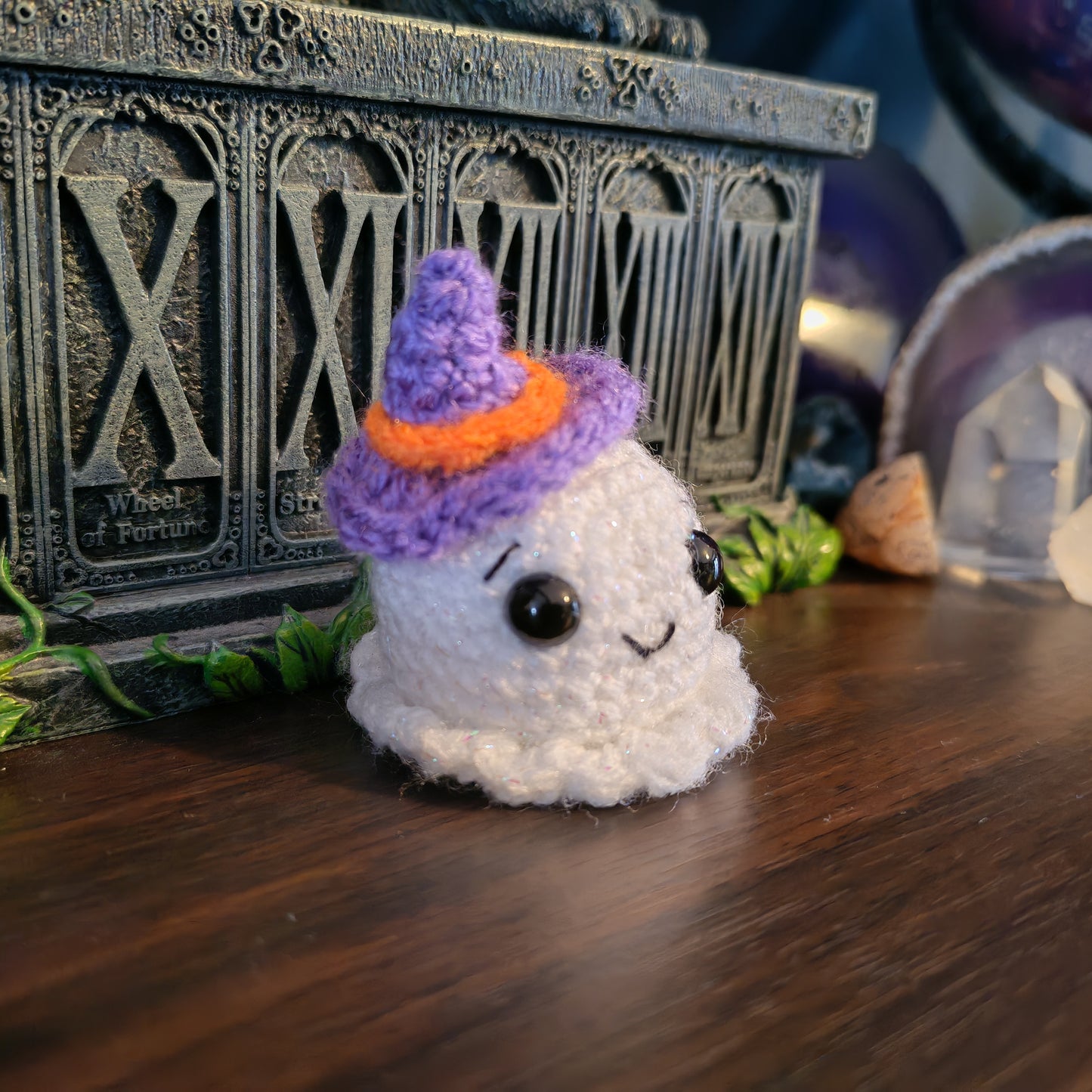 Crochet Ghost Buddy - Little Wiz