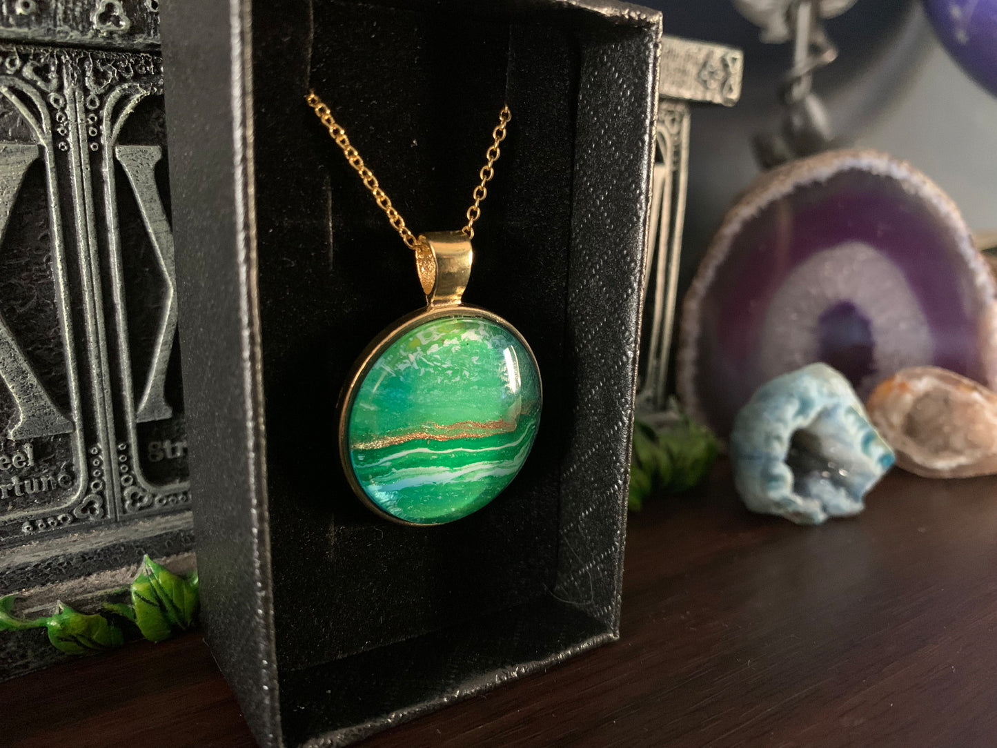 Acrylic Art Pendant