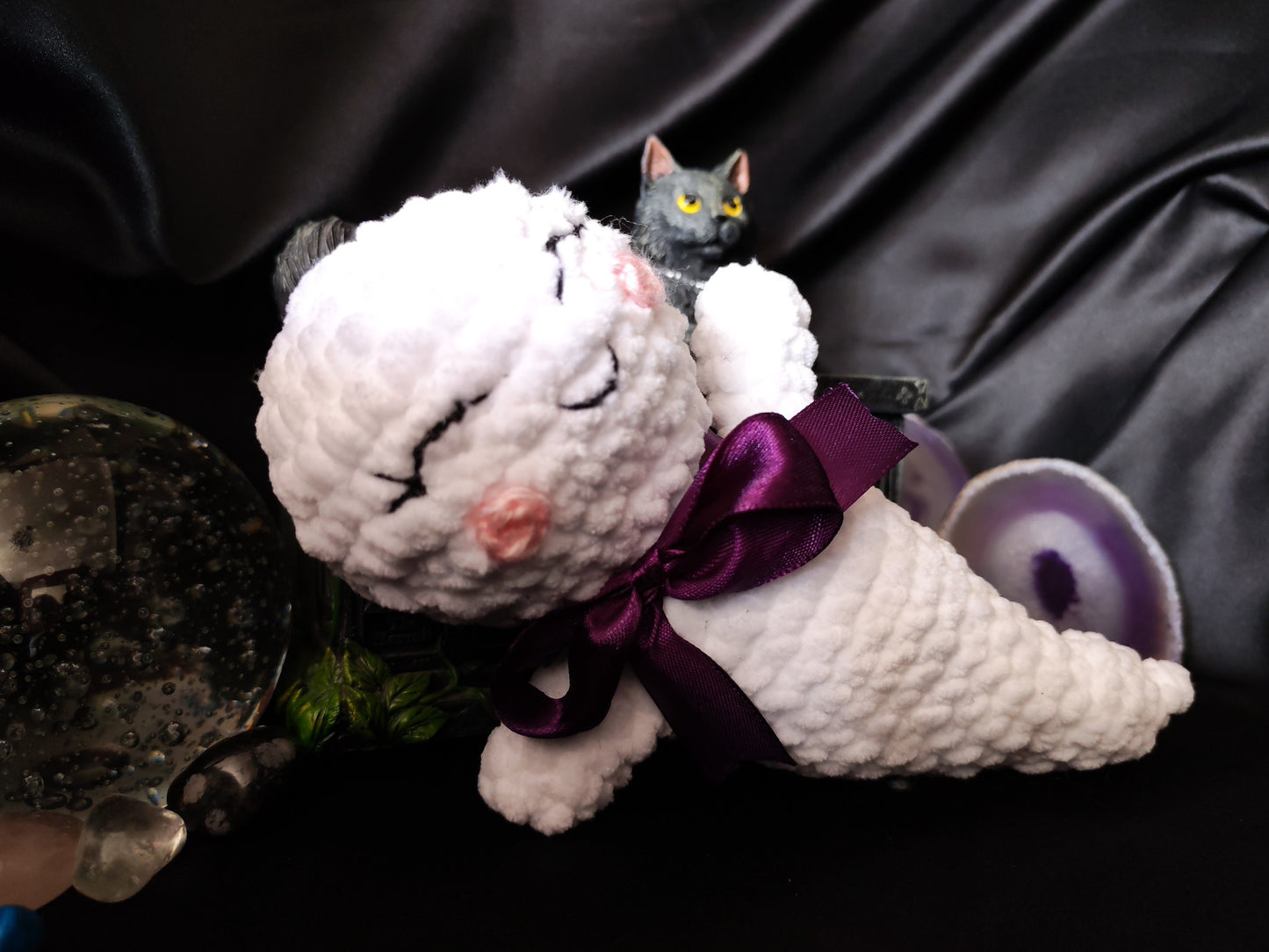 Crochet Ghost Buddy - Florrie