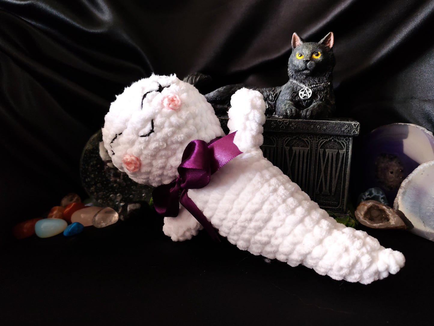 Crochet Ghost Buddy - Florrie