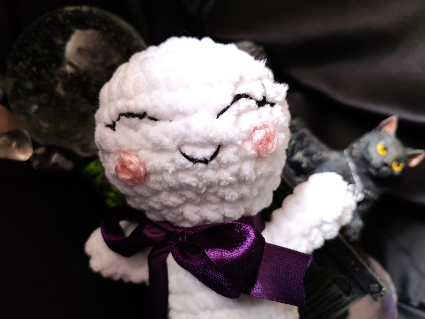 Crochet Ghost Buddy - Florrie