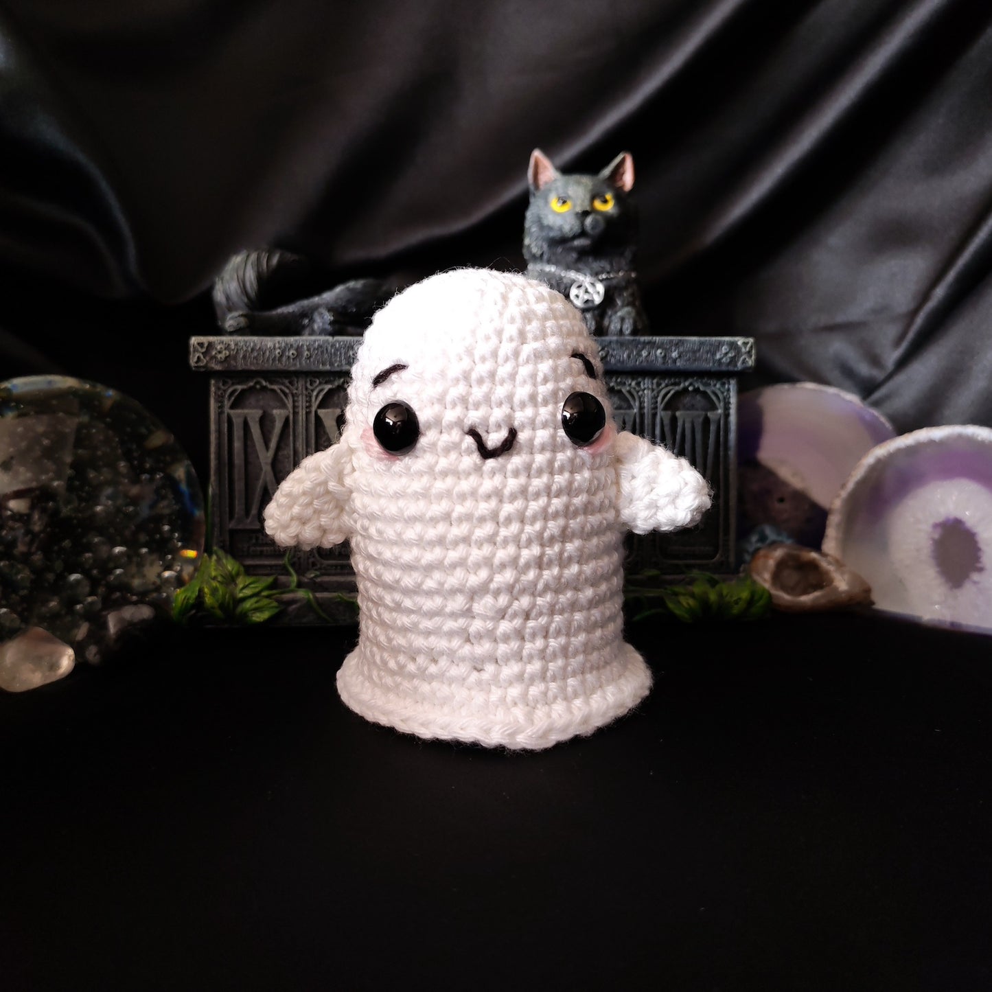 Crochet Ghost Buddy - Archie