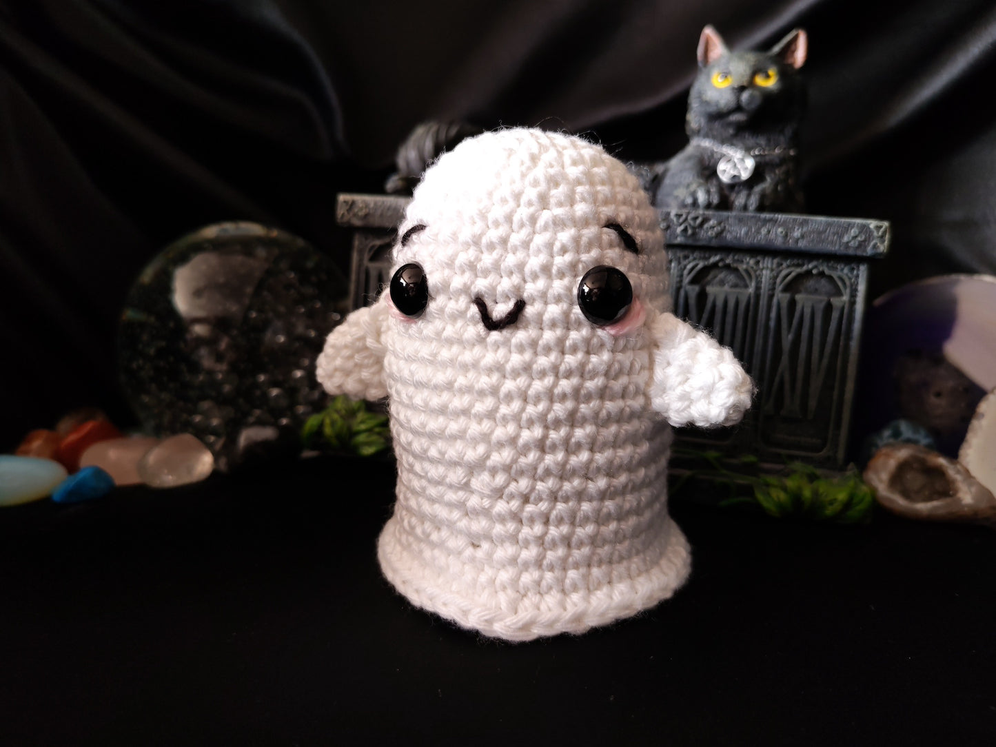 Crochet Ghost Buddy - Archie