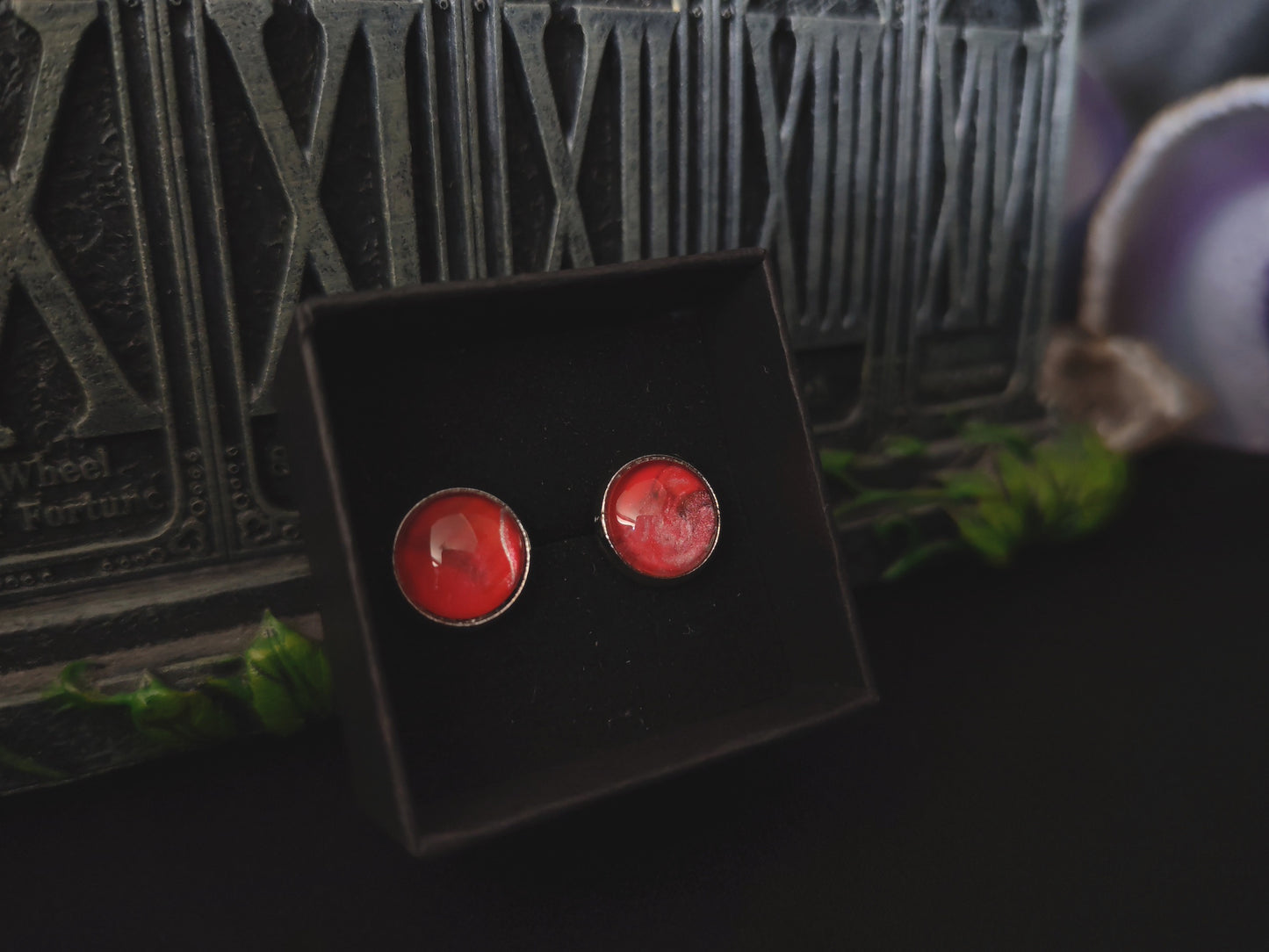 Acrylic Art Earrings