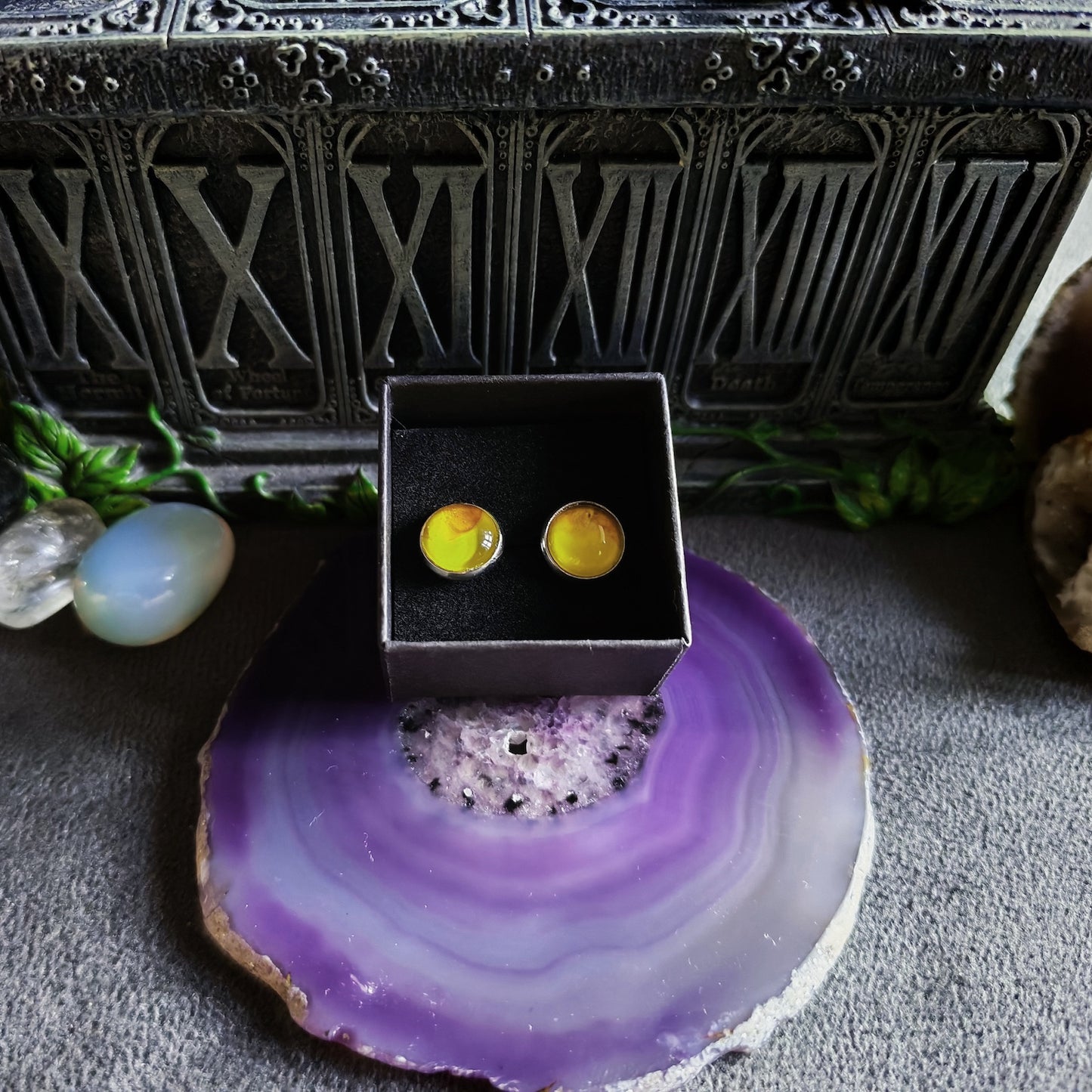 Acrylic Art Earrings