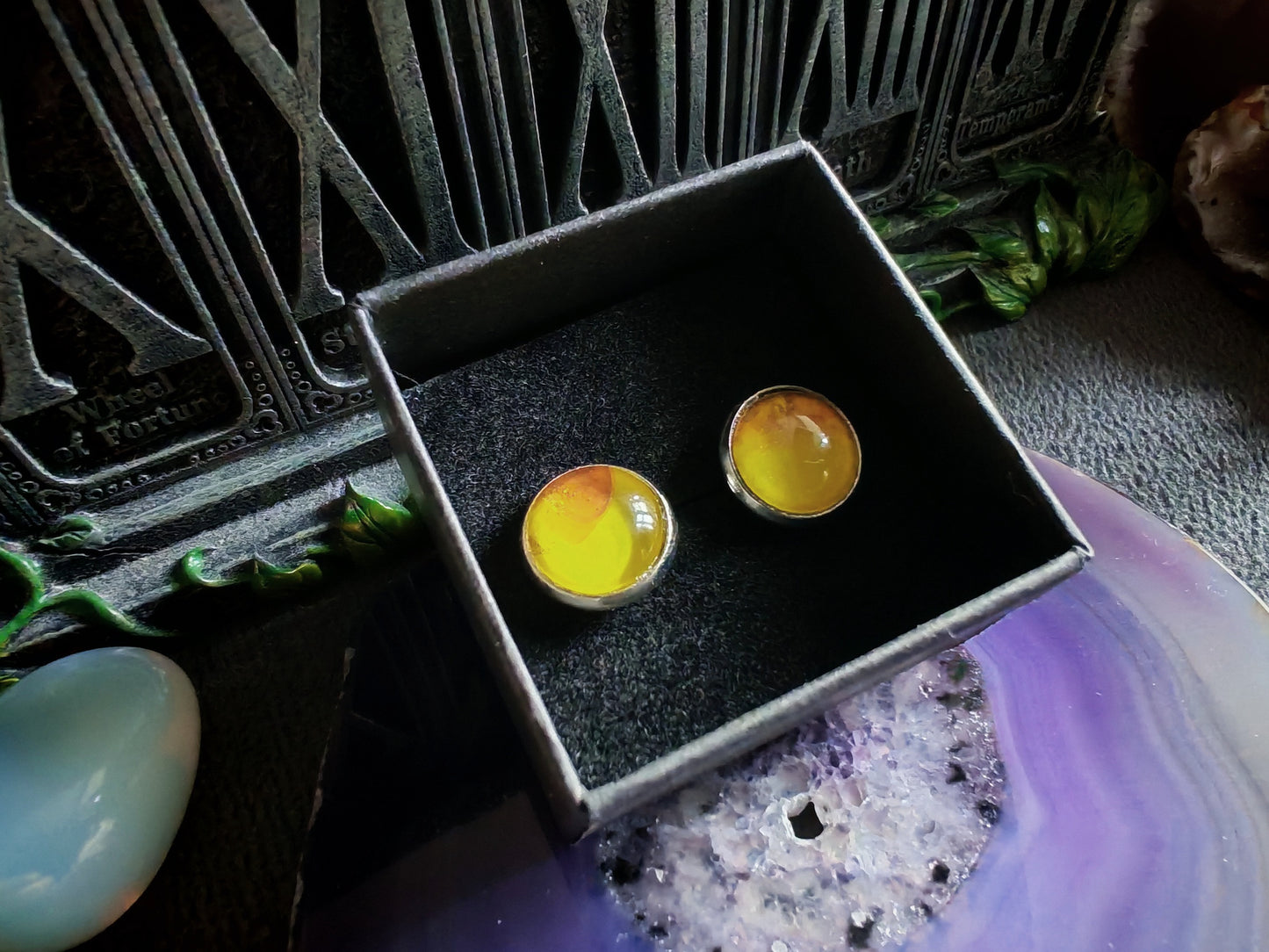 Acrylic Art Earrings