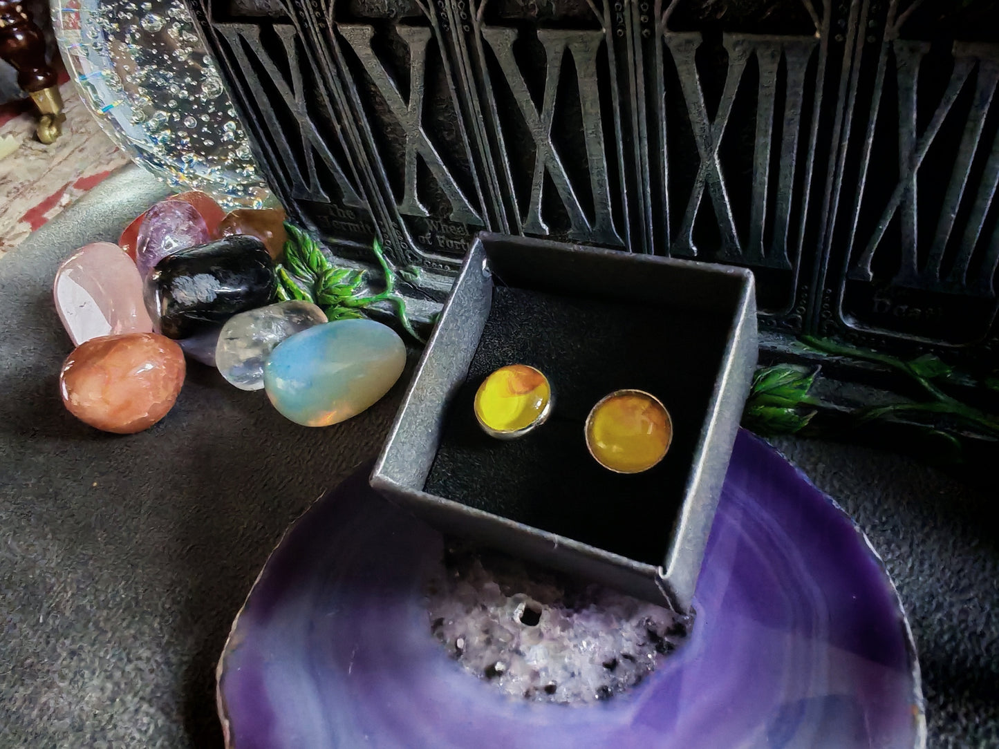 Acrylic Art Earrings