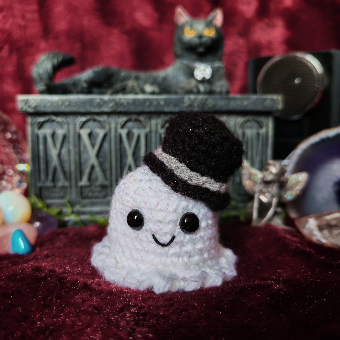 Crochet Ghost Buddy - Little Larry