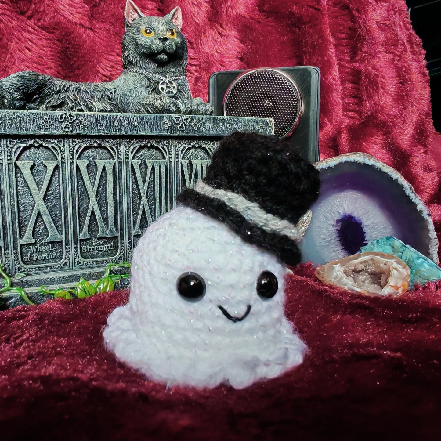 Crochet Ghost Buddy - Little Larry