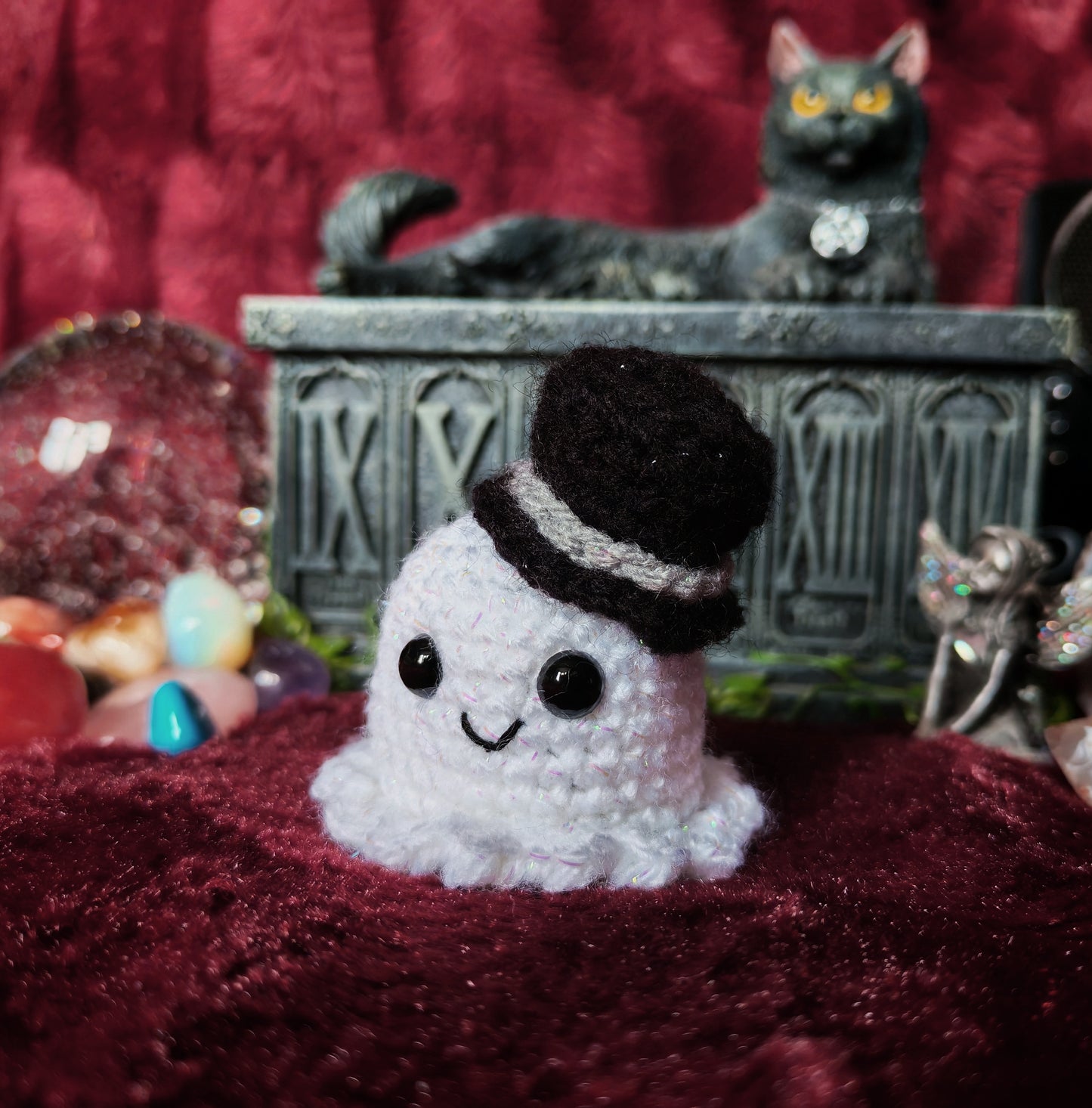 Crochet Ghost Buddy - Little Larry
