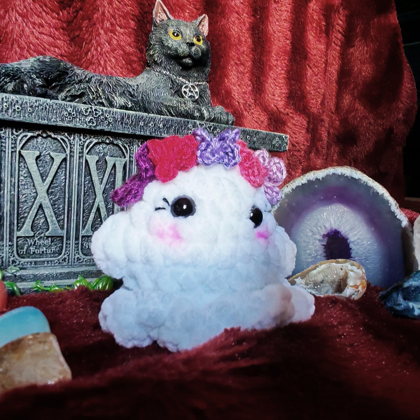 Crochet Ghost Buddy - Blossom