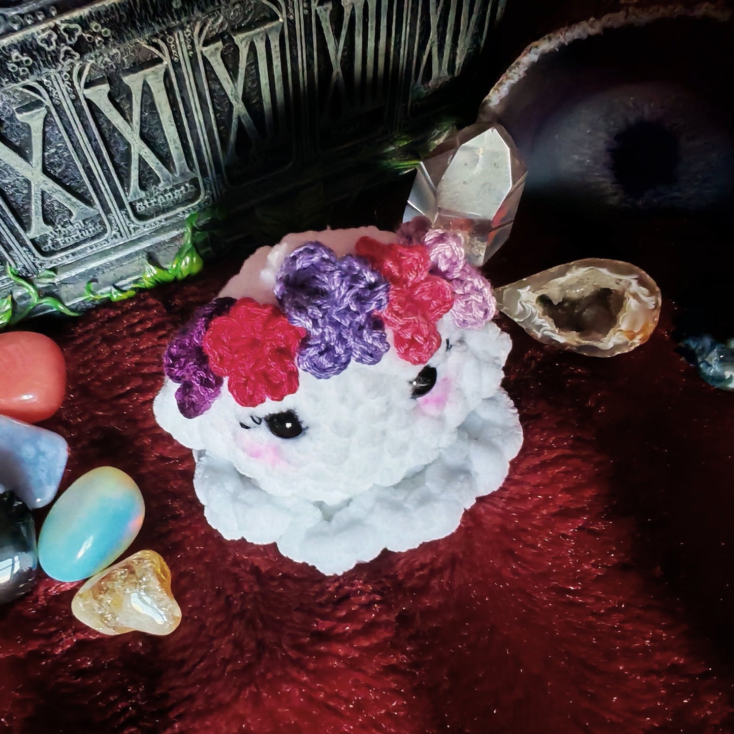 Crochet Ghost Buddy - Blossom