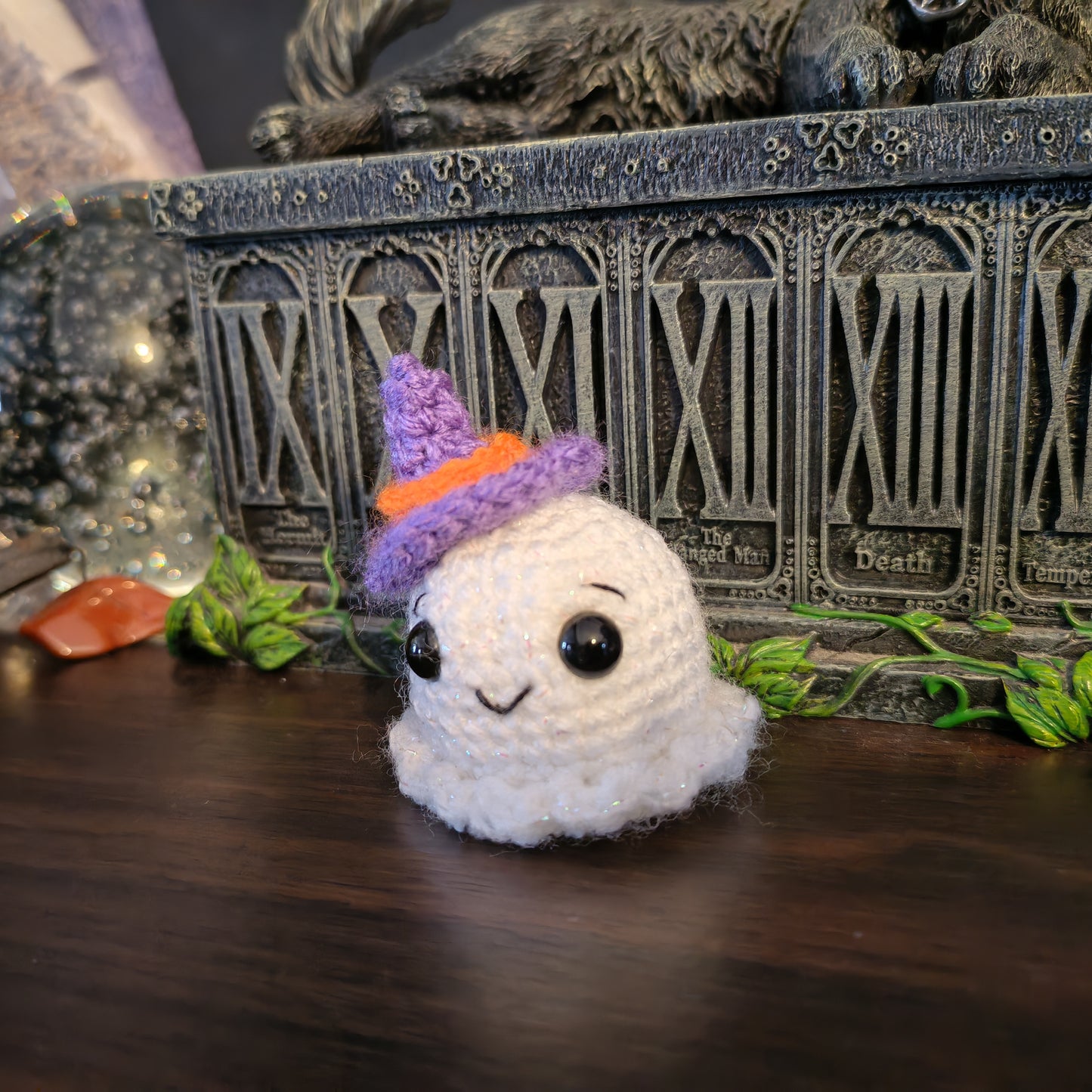 Crochet Ghost Buddy - Little Wiz